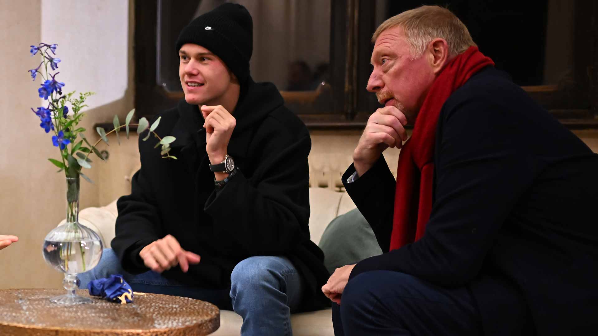Holger Rune and Boris Becker will continue to work together in 2024.