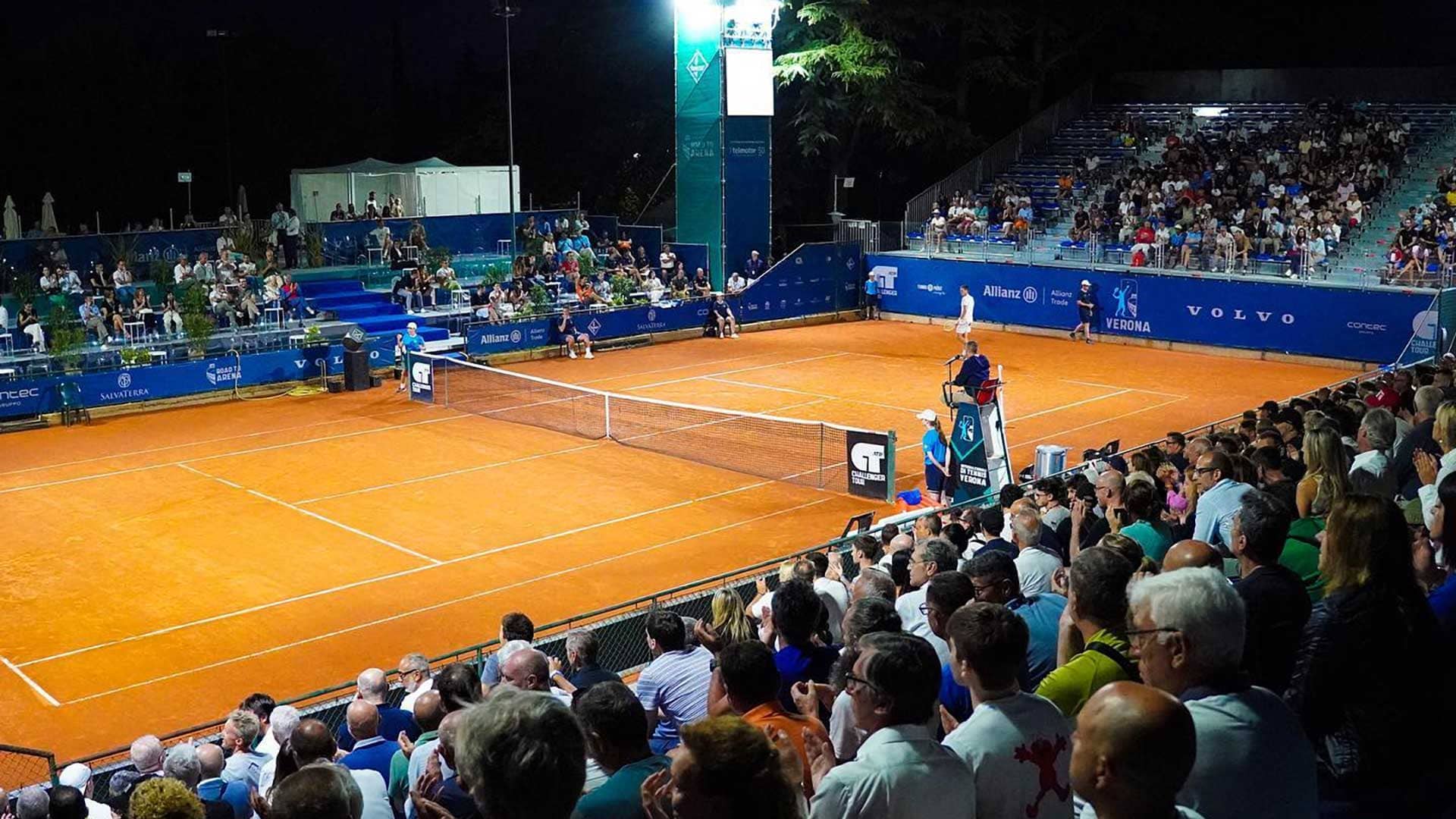 Internazionali di Tennis Verona Center Court 5 Francesco Passaro (ITA) vs Andrea Pellegrino (ITA) Challenger Tour Challenger TV ATP Tour Tennis