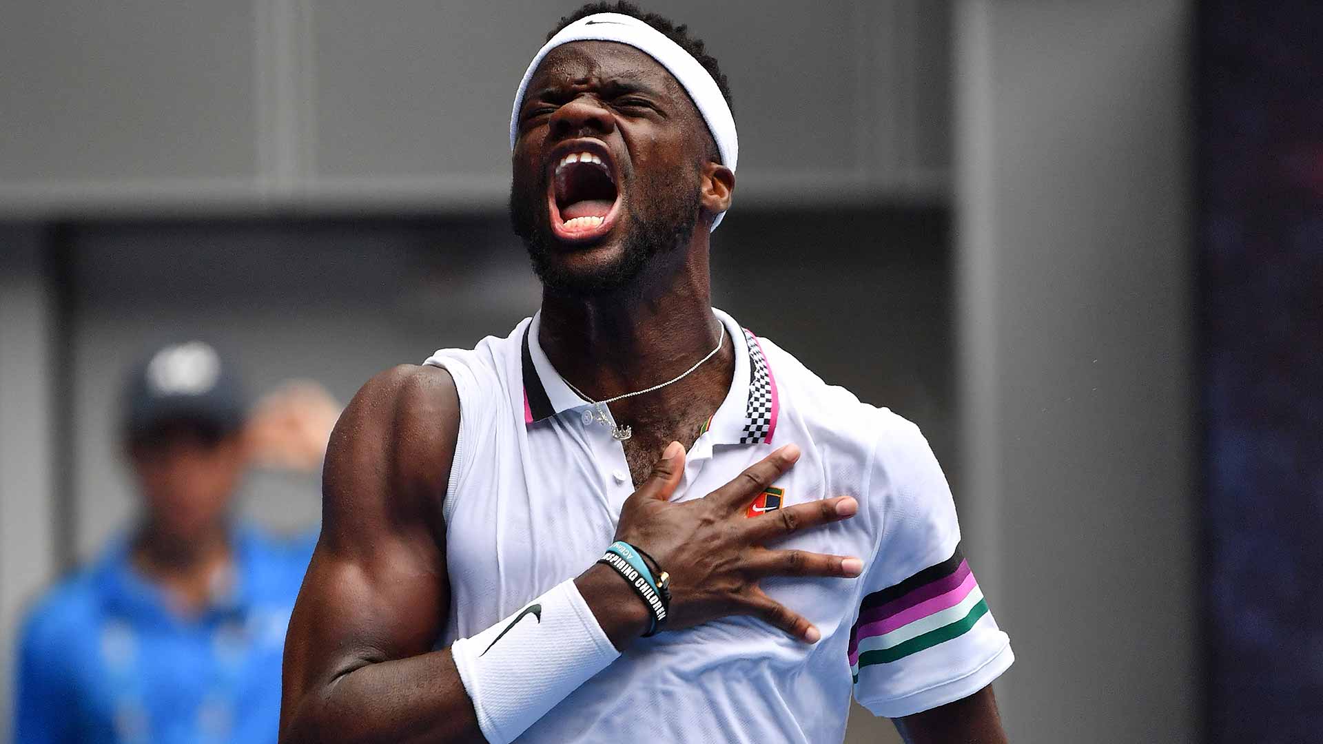 Frances Tiafoe upsets Kevin Anderson at the Australian Open