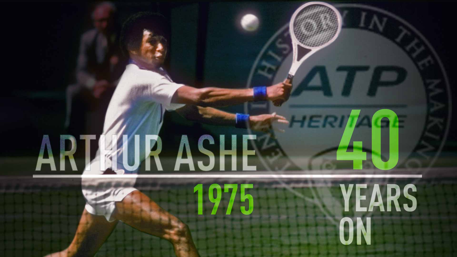 On Saturday, 5 July 1975, Arthur Ashe beat Jimmy Connors 6-1, 6-1, 5-7, 6-4 on Centre Court for the Wimbledon title.