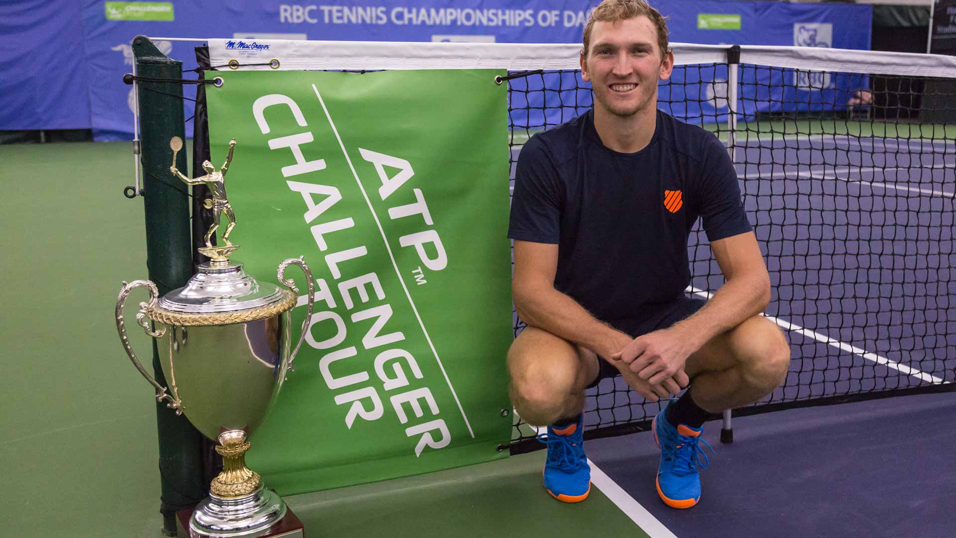 Challenger QandA Krueger Claims Maiden Title In Dallas ATP Tour Tennis