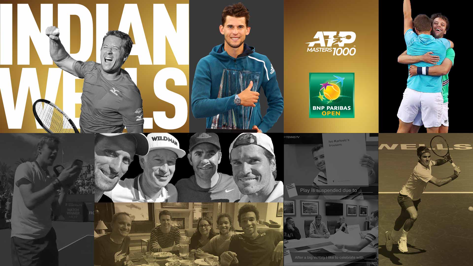 A Look Back At 2019 BNP Paribas Open In Indian Wells ATP Tour Tennis