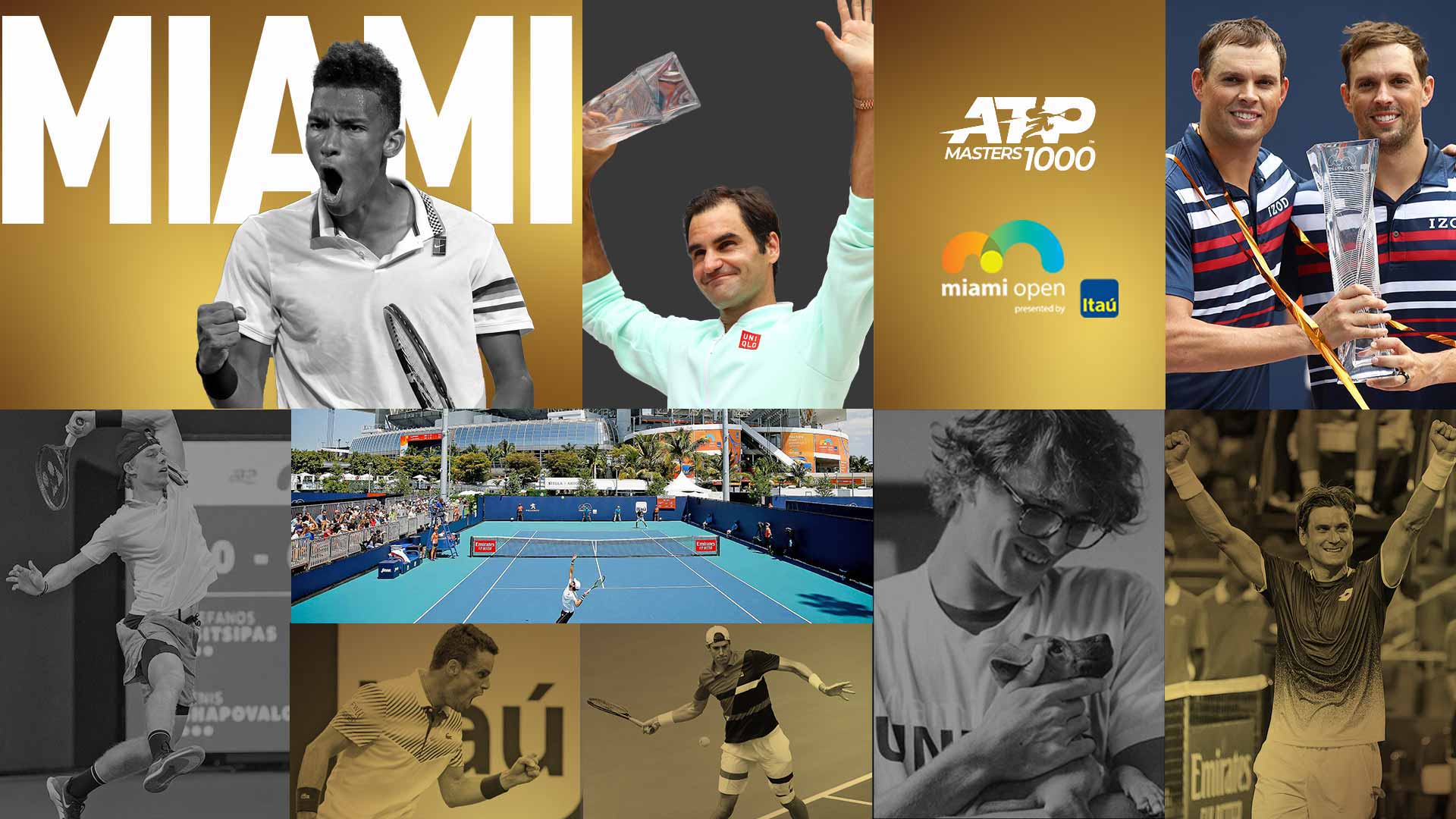 A Look Back At The 2019 Miami Open Presented By Itau ATP Tour Tennis