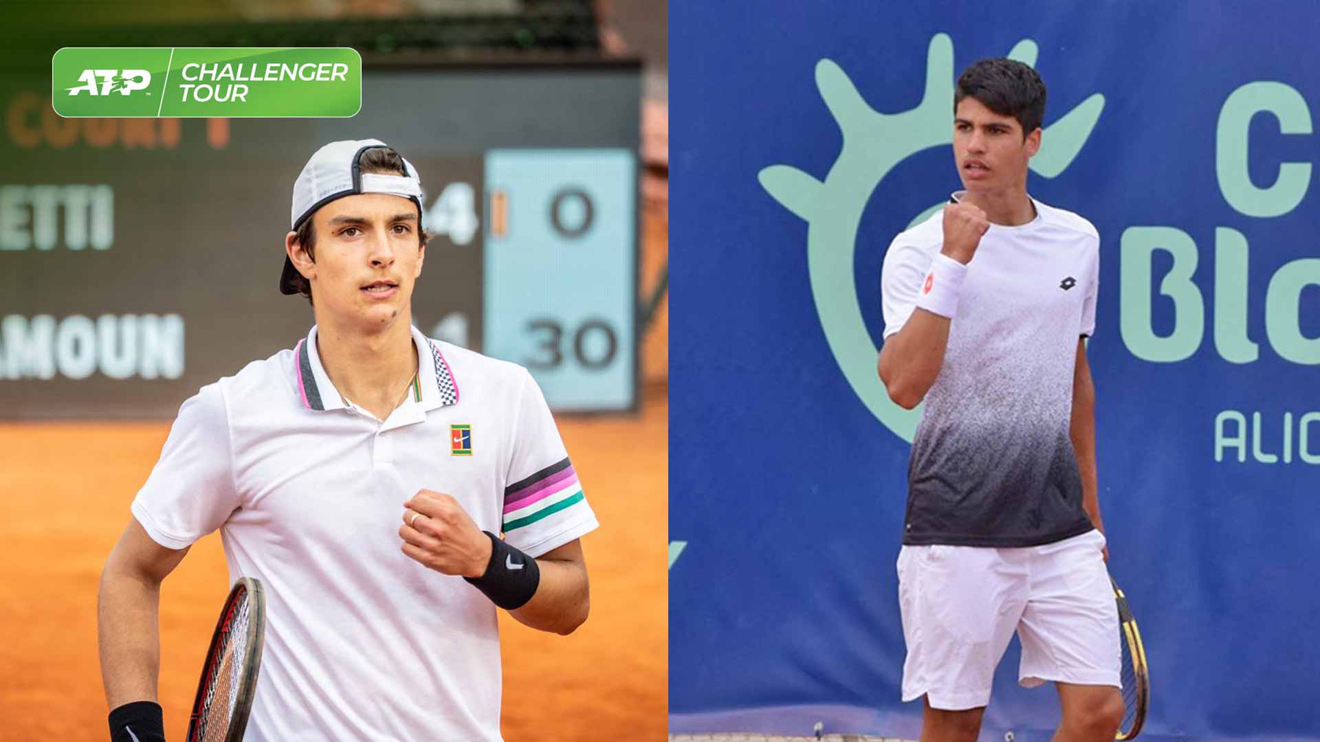 Lorenzo Musetti and Carlos Alcaraz Garfia Claim Back-To-Back Challenger Milestones ATP Tour Tennis