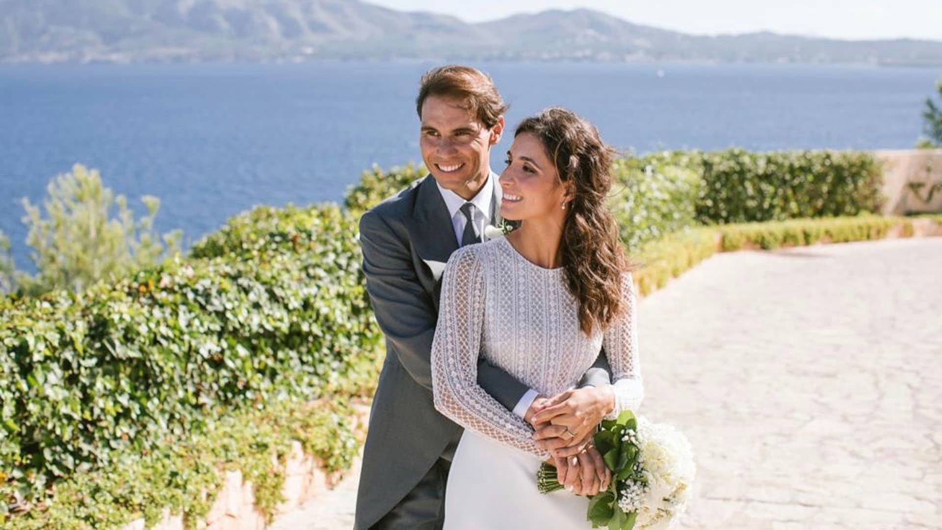 Rafael Nadal married longtime girlfriend Maria Francisca Perello.