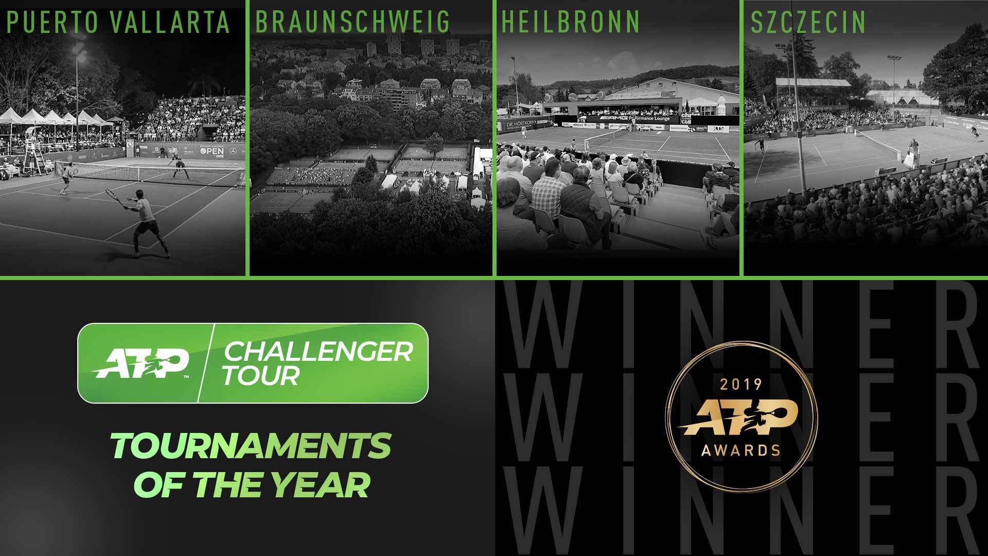 Puerto Vallarta, Braunschweig, Heilbronn and Szczecin Named Best 2019 Challengers ATP Tour Tennis