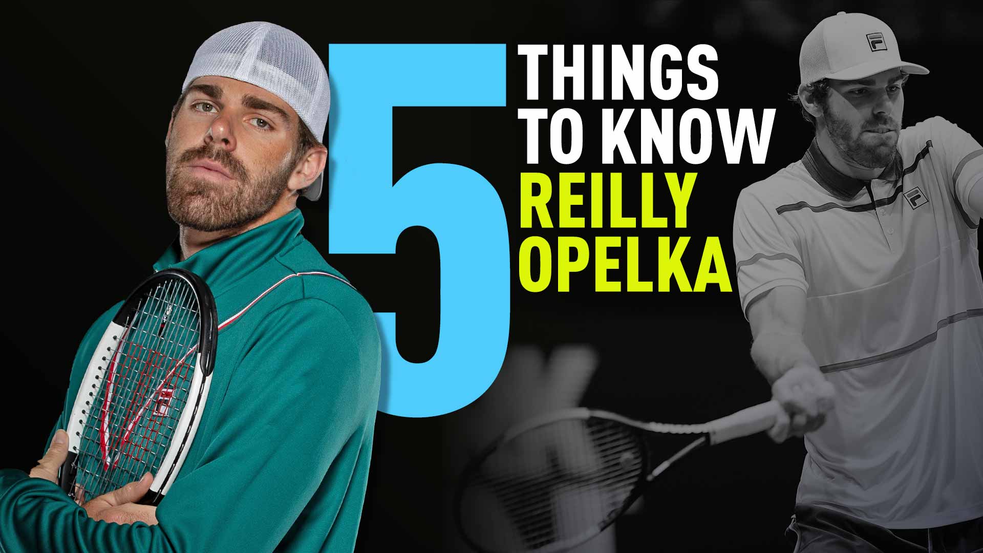 Fashion, Food and More Five Things To Know About Reilly Opelka ATP Tour Tennis