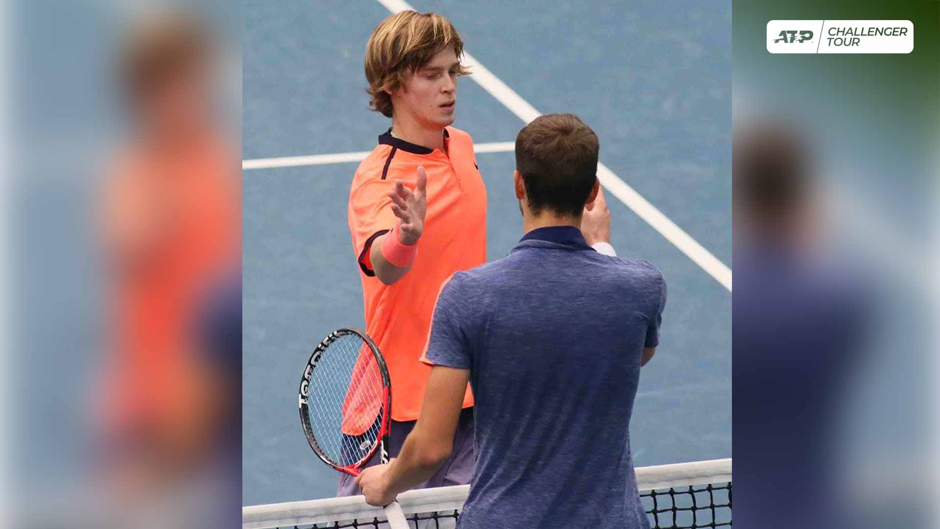 From The Vault Medvedev and Rublev First Pro Meeting In Budapest 2016 ATP Tour Tennis