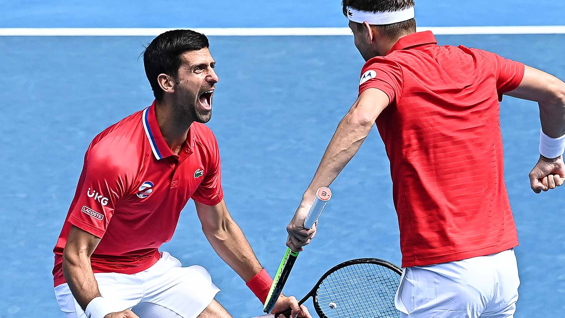 Undefeated Djokovic Steers Serbia To Top Group A ATP Tour Tennis