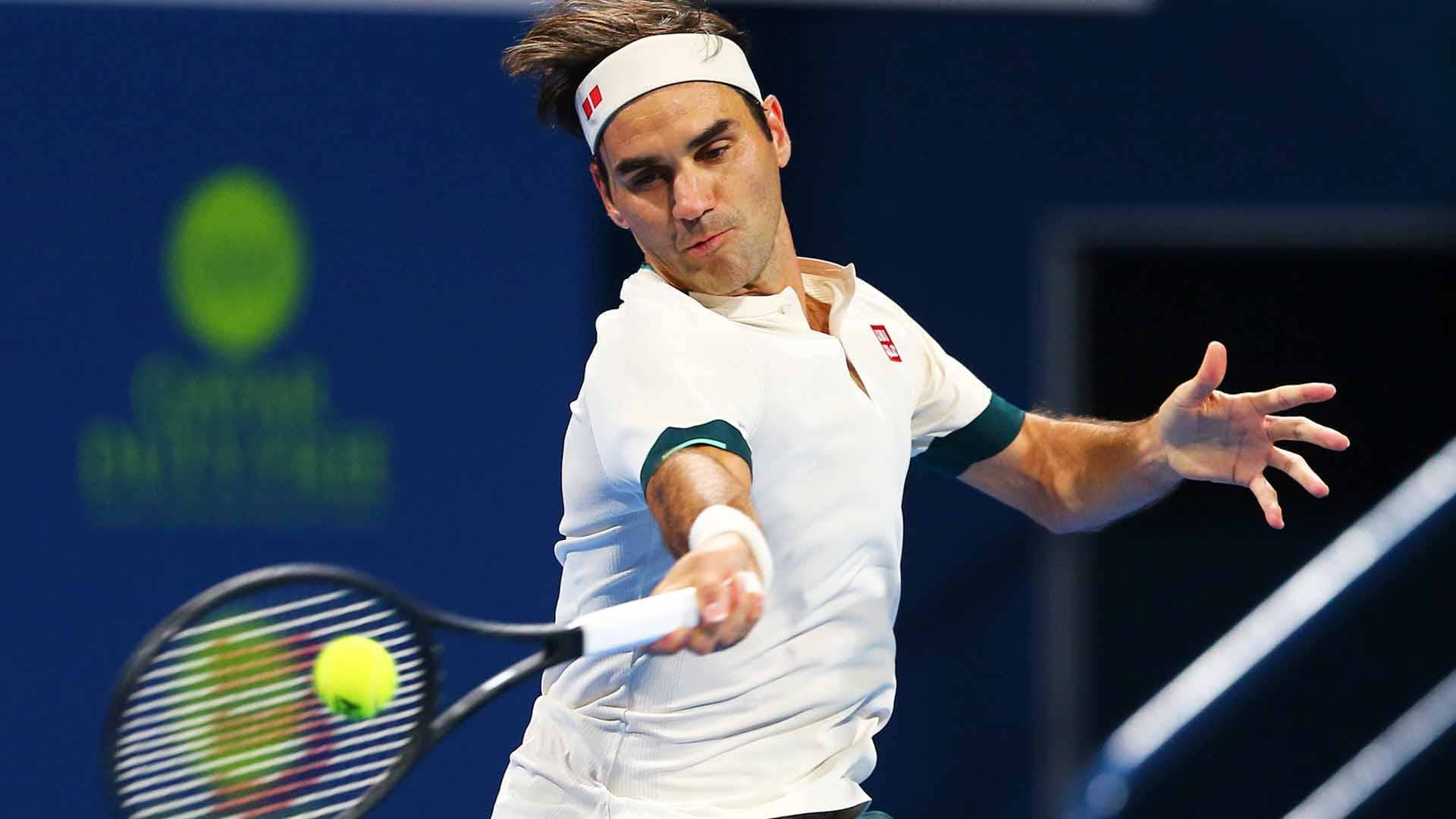 Roger Federers Return Ended As Nikoloz Basilashvili Saves MP In Doha ATP Tour Tennis