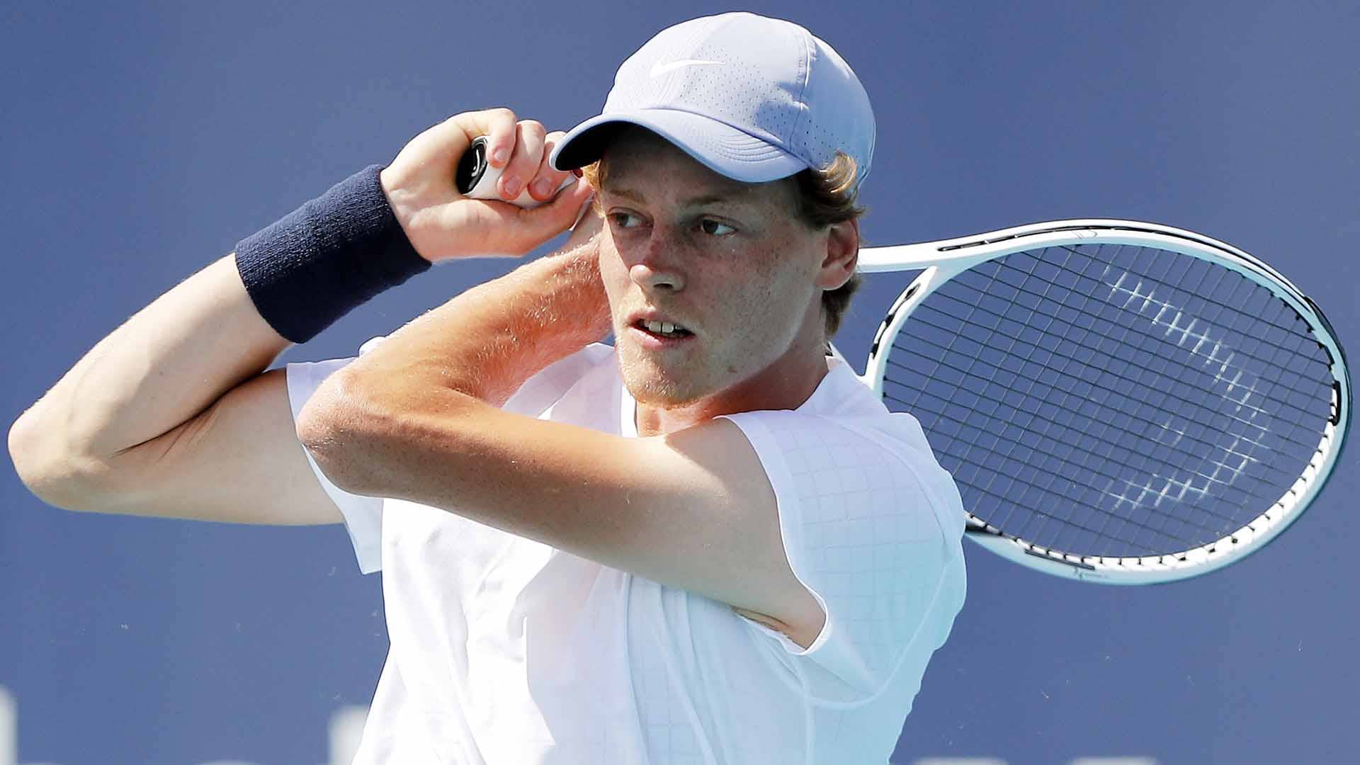 Jannik Sinner Handles Bublik Barrage In Miami ATP Tour Tennis