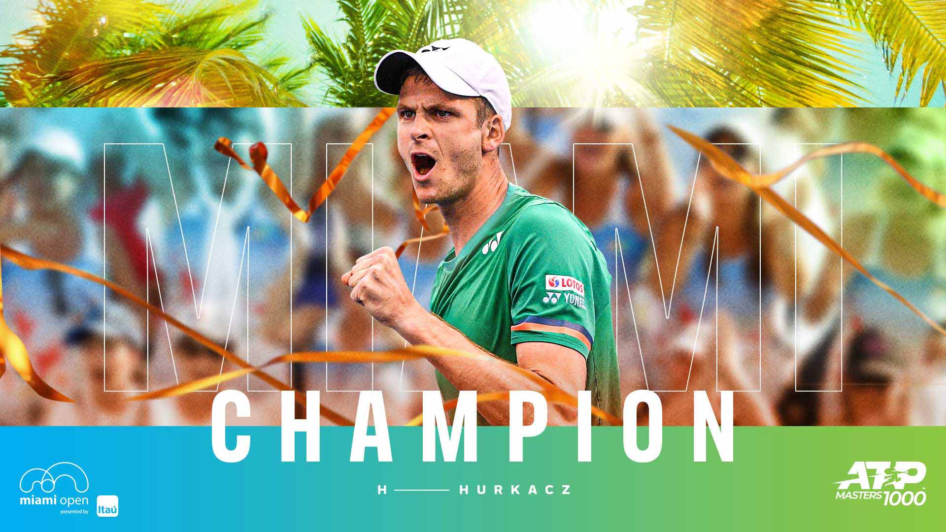 Pole Position Hubert Hurkacz Claims First Masters 1000 Title In Miami ATP Tour Tennis