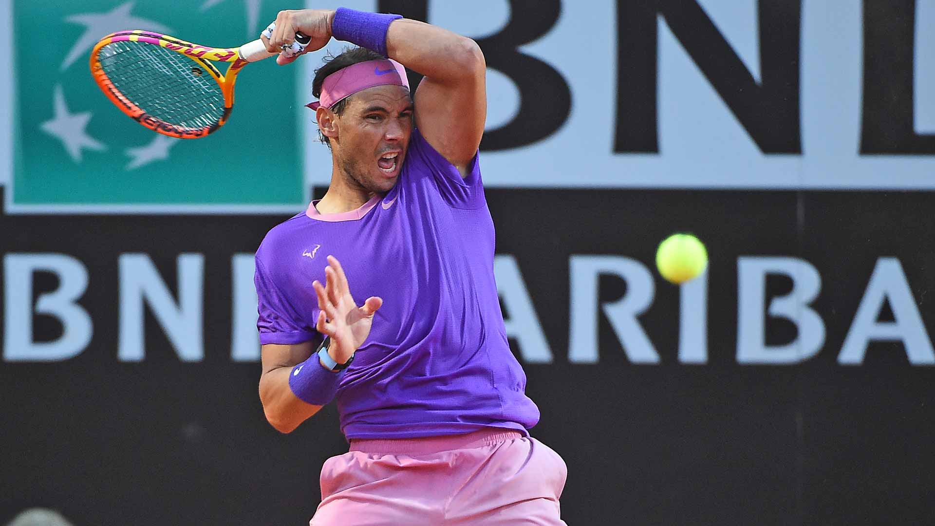 Nadal Holds Off #NextGenATP Sinner Challenge In Rome ATP Tour Tennis