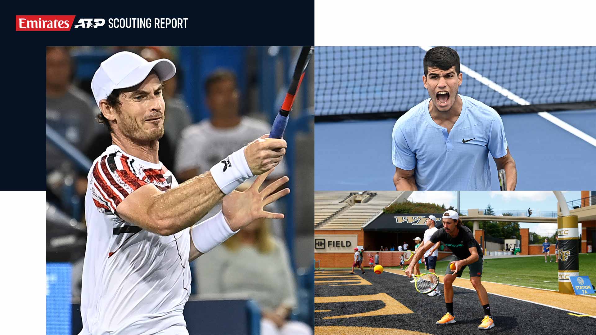 Scouting Report Andy Murray and Carlos Alcaraz Lead Winston-Salem Field ATP Tour Tennis