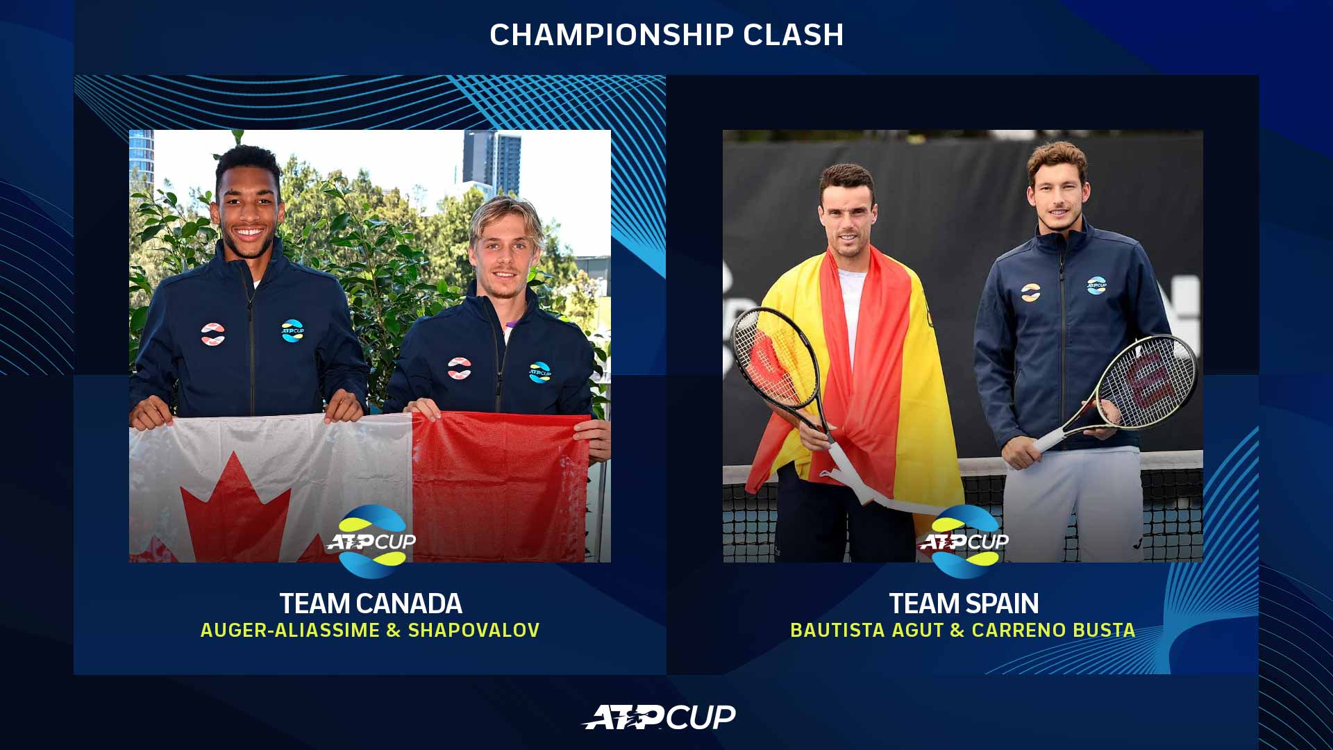 Preview Canada, Spain Set For Thrilling ATP Cup Finale ATP Tour Tennis