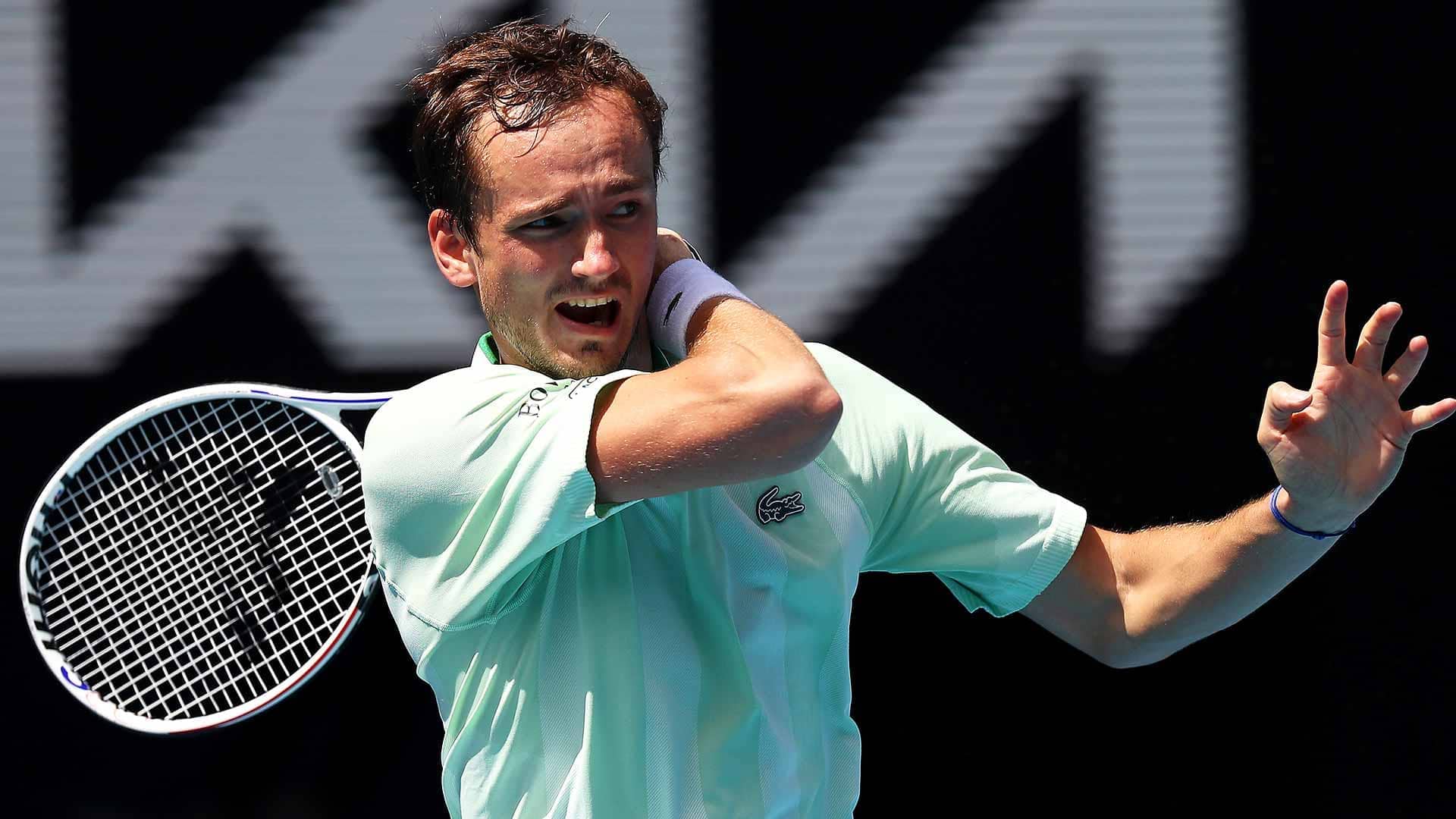 Ruthless Daniil Medvedev Advances At Australian Open ATP Tour Tennis