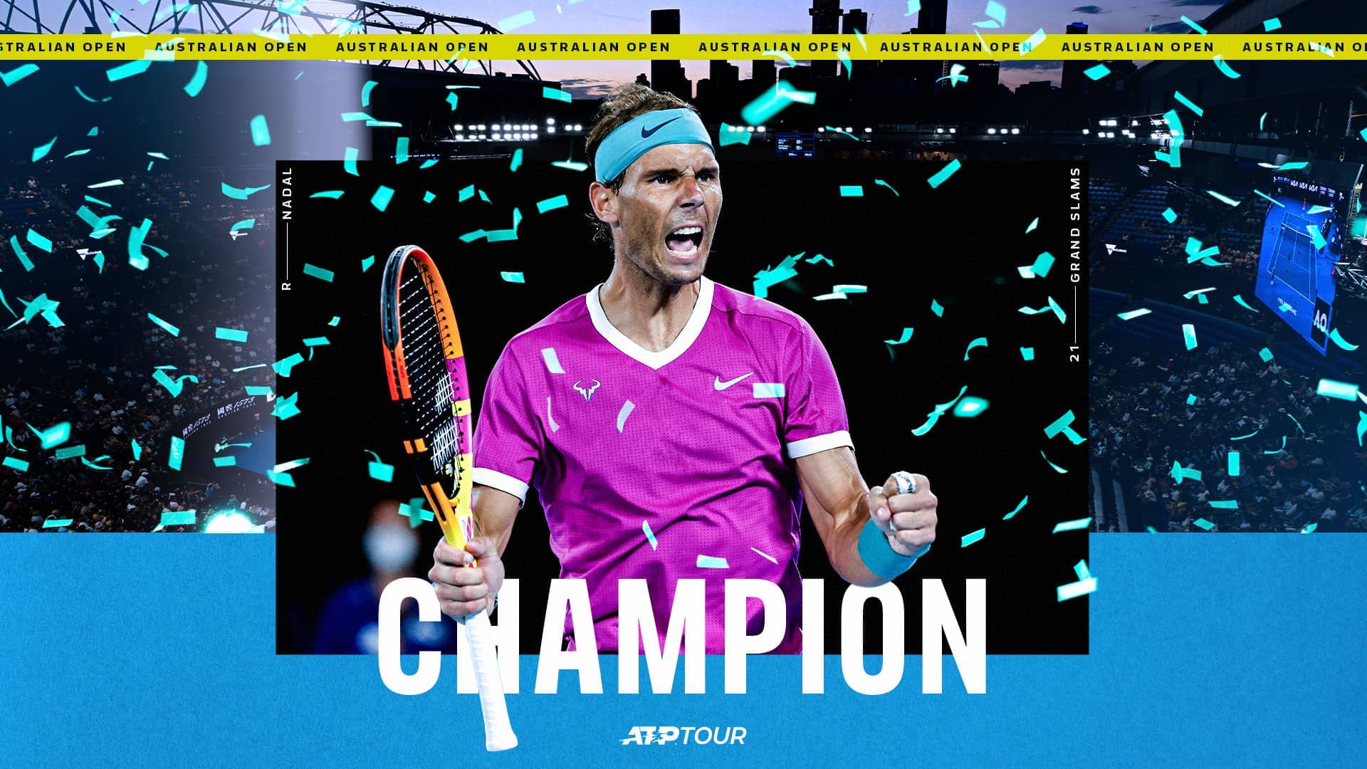 Rafael Nadal Makes History In Australian Open Five-Set Classic Against Daniil Medvedev ATP Tour Tennis