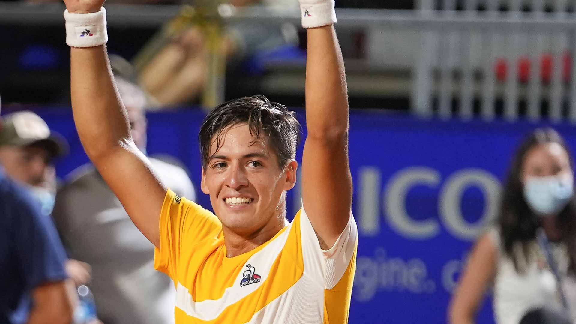 Sebastian Baez Brilliant To Upset Cristian Garin In Cordoba ATP Tour Tennis