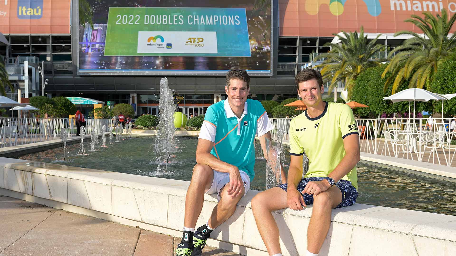 Wild Cards Hubert Hurkacz and John Isner Edge Wesley Koolhof and Neal Skupski For Miami Title ATP Tour Tennis