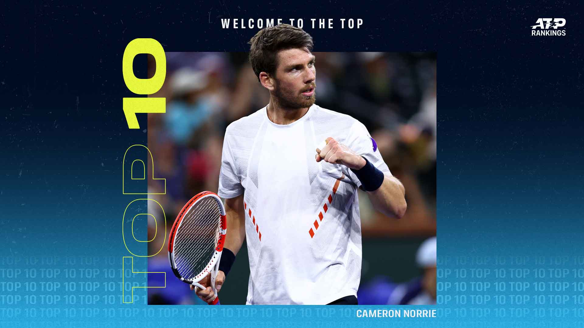 Cameron Norrie Make Top 10 Debut In Latest ATP Rankings ATP Tour Tennis
