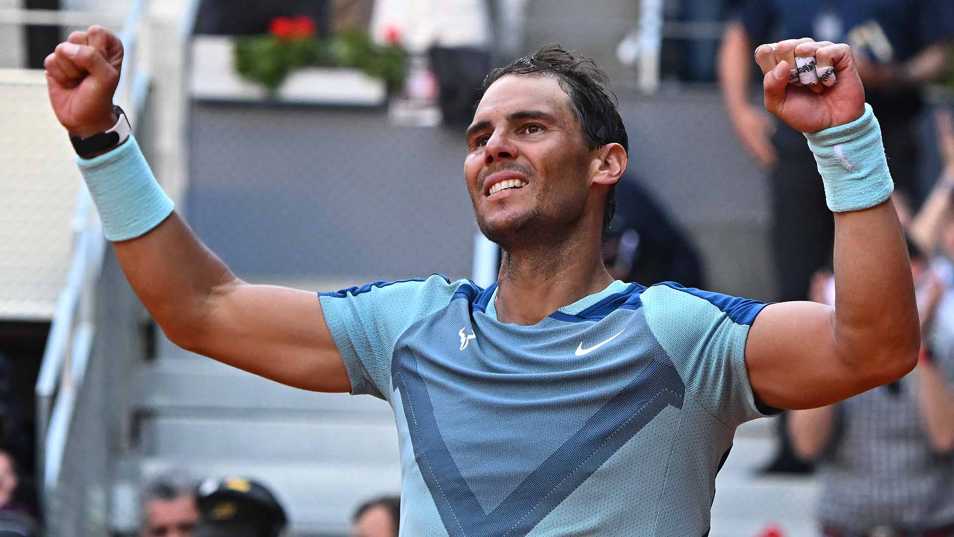 Nadal Saves Four MPs To Edge Goffin ATP Tour Tennis