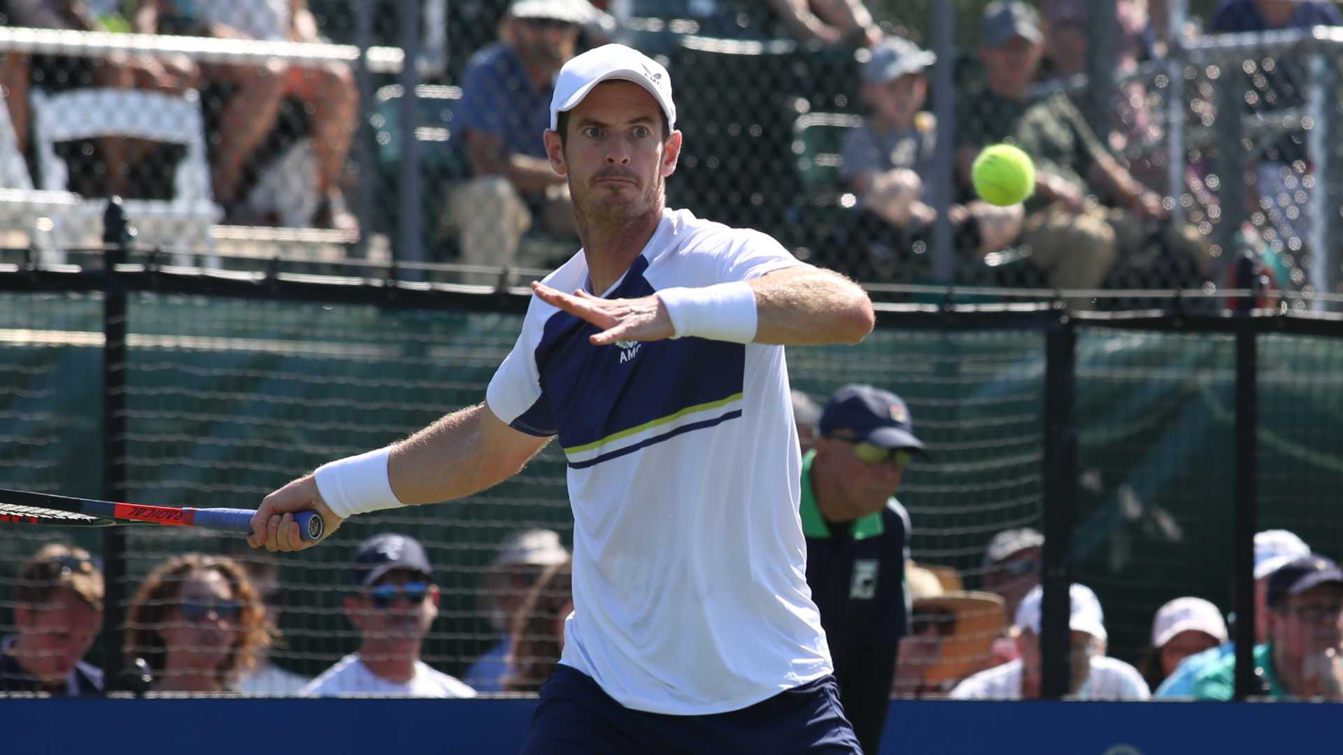 Andy Murray Breezes By Sam Querrey In Windy Newport ATP Tour Tennis