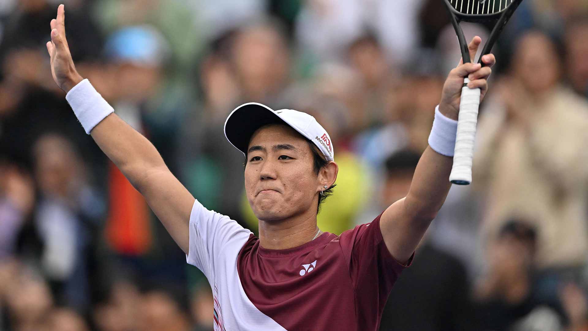 Yoshihito Nishioka Sinks Denis Shapovalov For Seoul Crown ATP Tour Tennis