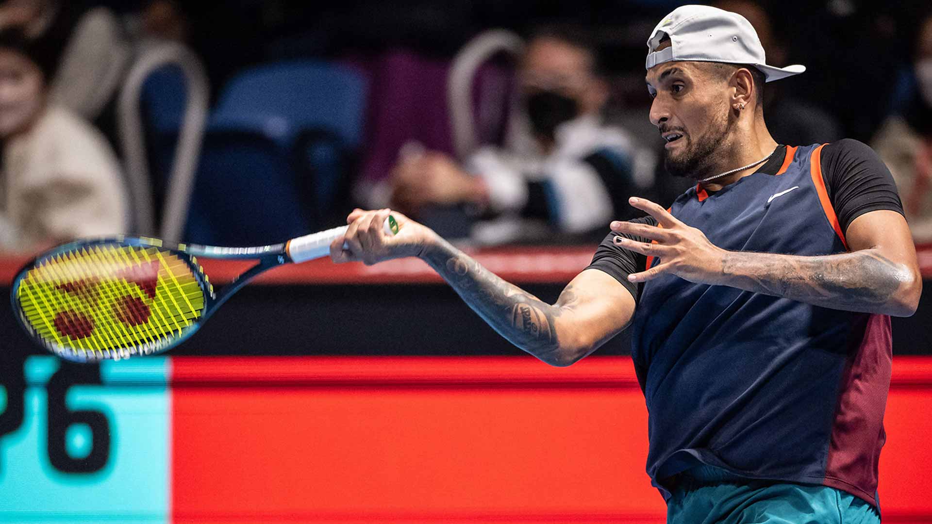 Nick Kyrgios Weathers Early Storm To Reach Tokyo Quarter-finals ATP Tour Tennis