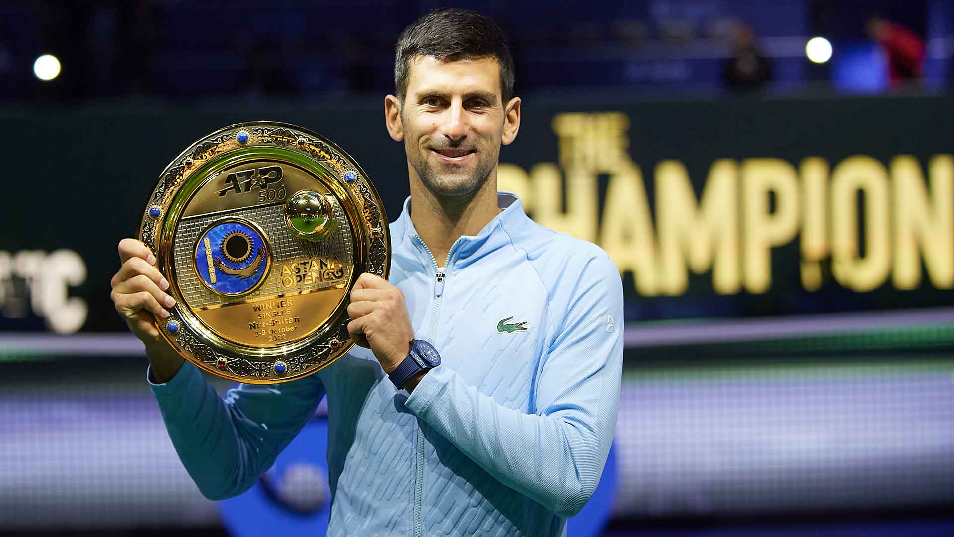 Novak Djokovic Defeats Stefanos Tsitsipas, Triumphs In Astana ATP Tour Tennis