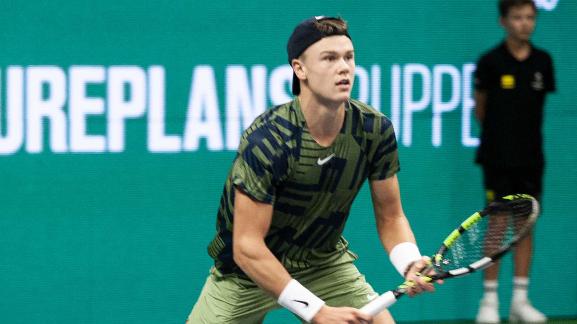 Holger Rune Victorious In Stockholm Debut ATP Tour Tennis