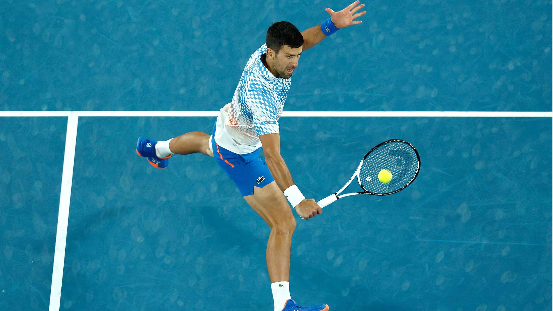 Djokovic Survives Injury Scare and Couacaud To Advance At Australian Open ATP Tour Tennis