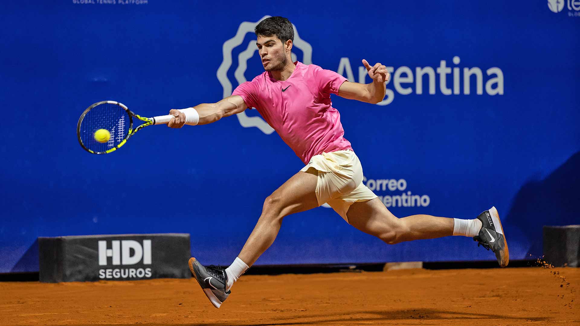 Carlos Alcarazs Comeback Continues To Gain Steam In Buenos Aires ATP Tour Tennis
