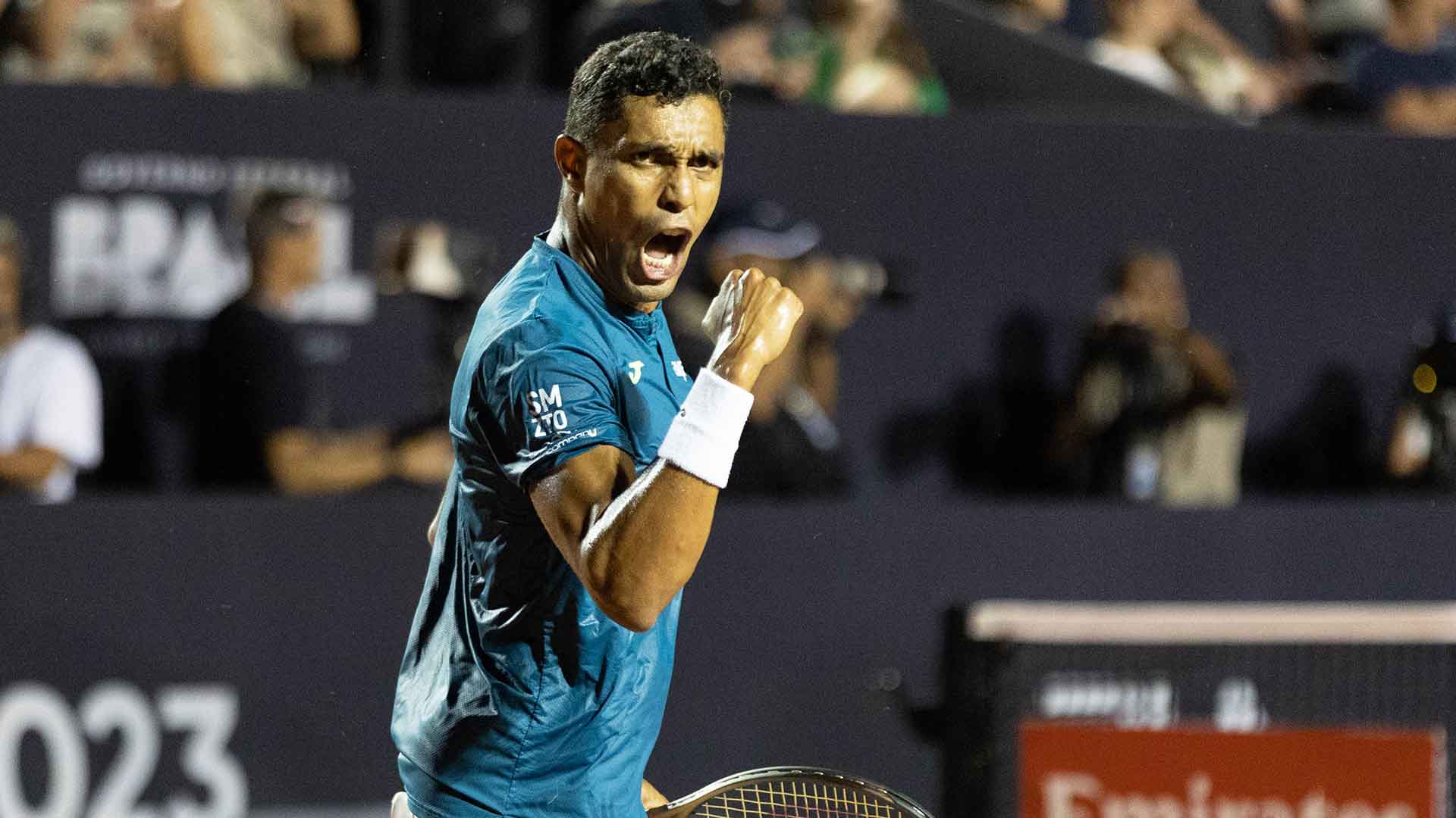 Verhandeling microfoon cabine Home Favourite Thiago Monteiro Defeates Dominic Thiem In Rio de Janeiro |  ATP Tour | Tennis
