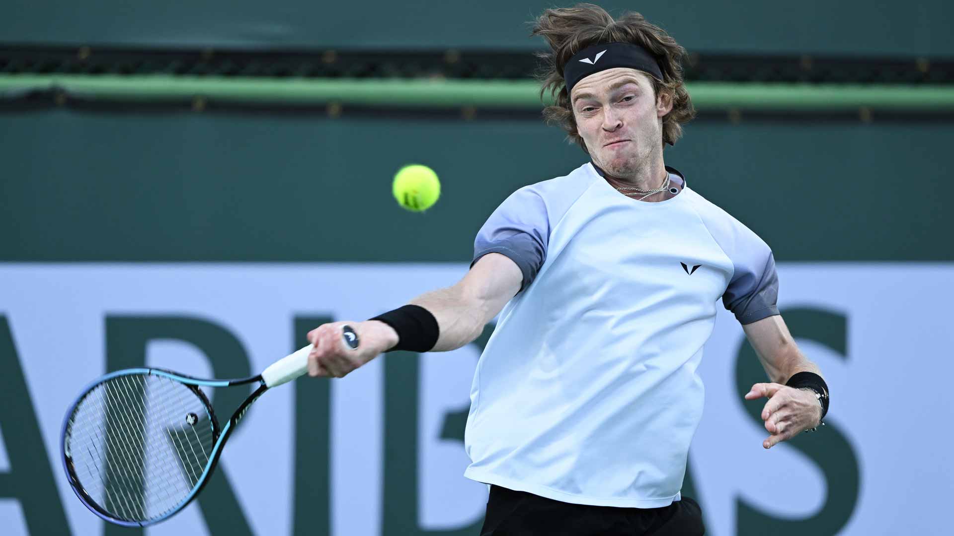 Andrey Rublev Rolls At Indian Wells From Today Is Not My Day To Straight-Sets Victory ATP Tour Tennis
