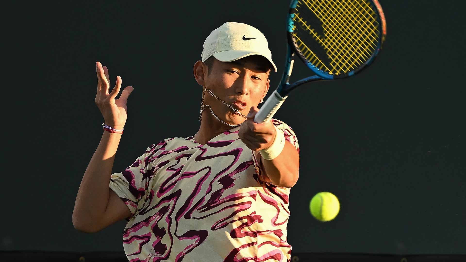 Shang Juncheng will compete in the Miami main draw for the second consecutive year.