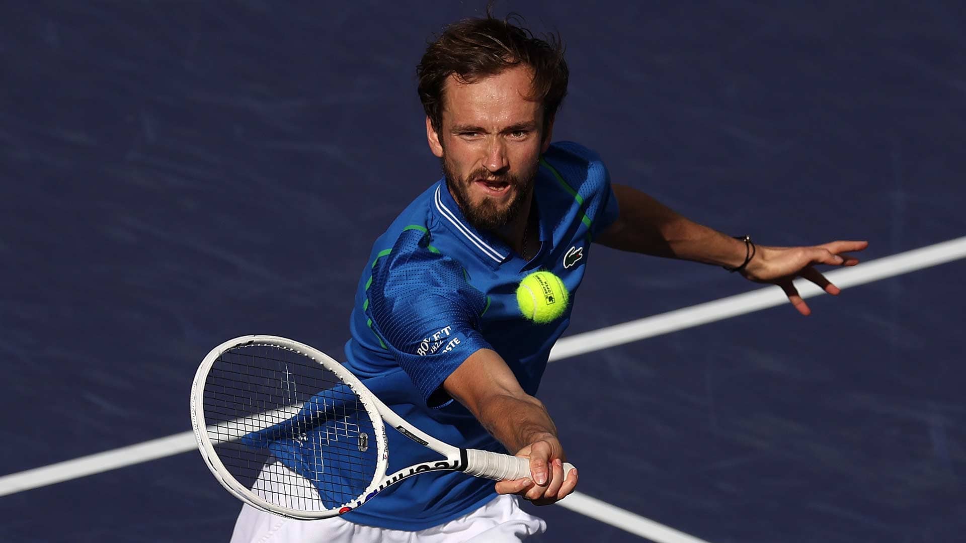 Daniil Medvedev Steps Into First Indian Wells SF, Easing Ankle Concerns ATP Tour Tennis