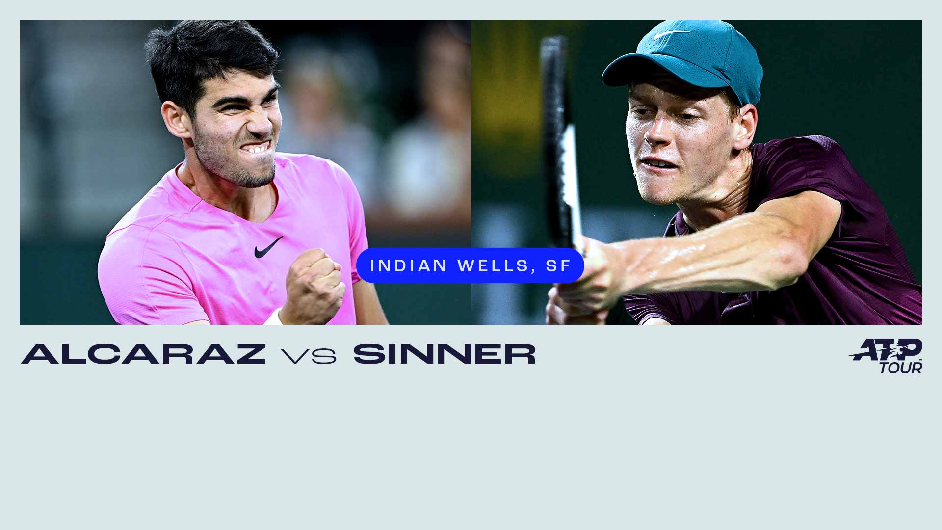 SF Preview Alcaraz, Sinner Renew Rivalry In Indian Wells ATP Tour Tennis