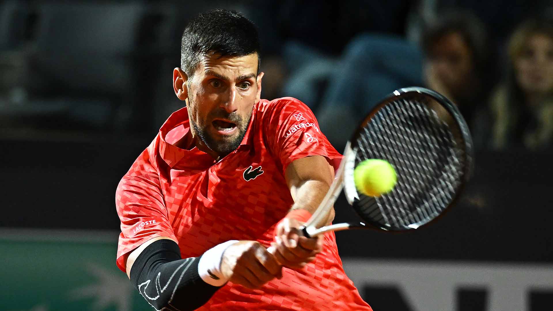 Novak Djokovic Advances To Rome Third Round ATP Tour Tennis