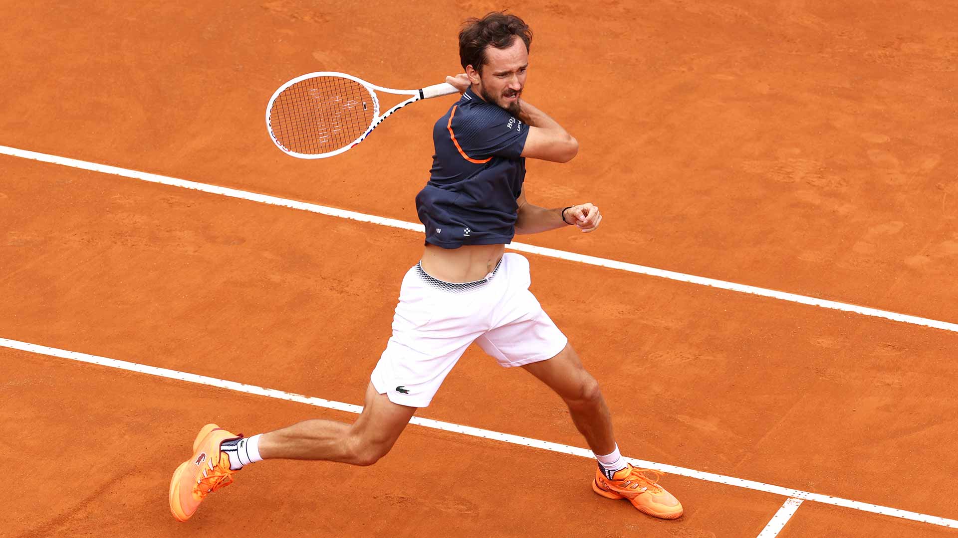 Daniil Medvedev Reaches Rome SFs ATP Tour Tennis