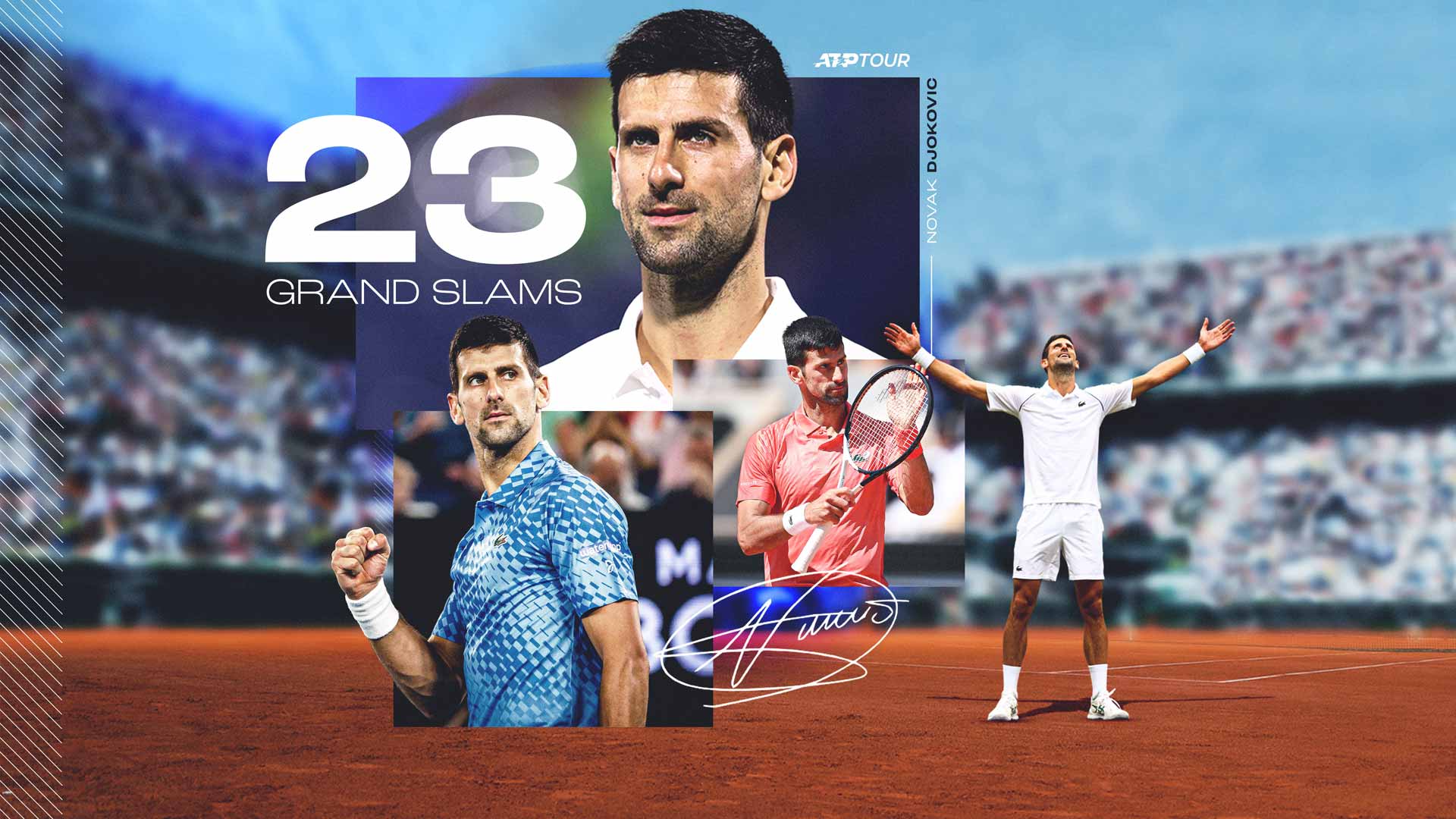 Djokovic claims record 23rd Grand Slam triumph