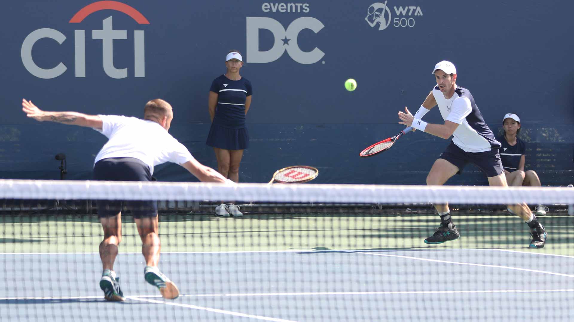 Daniel Evans and Andy Murray Oust Doubles Stars In Washington ATP Tour Tennis