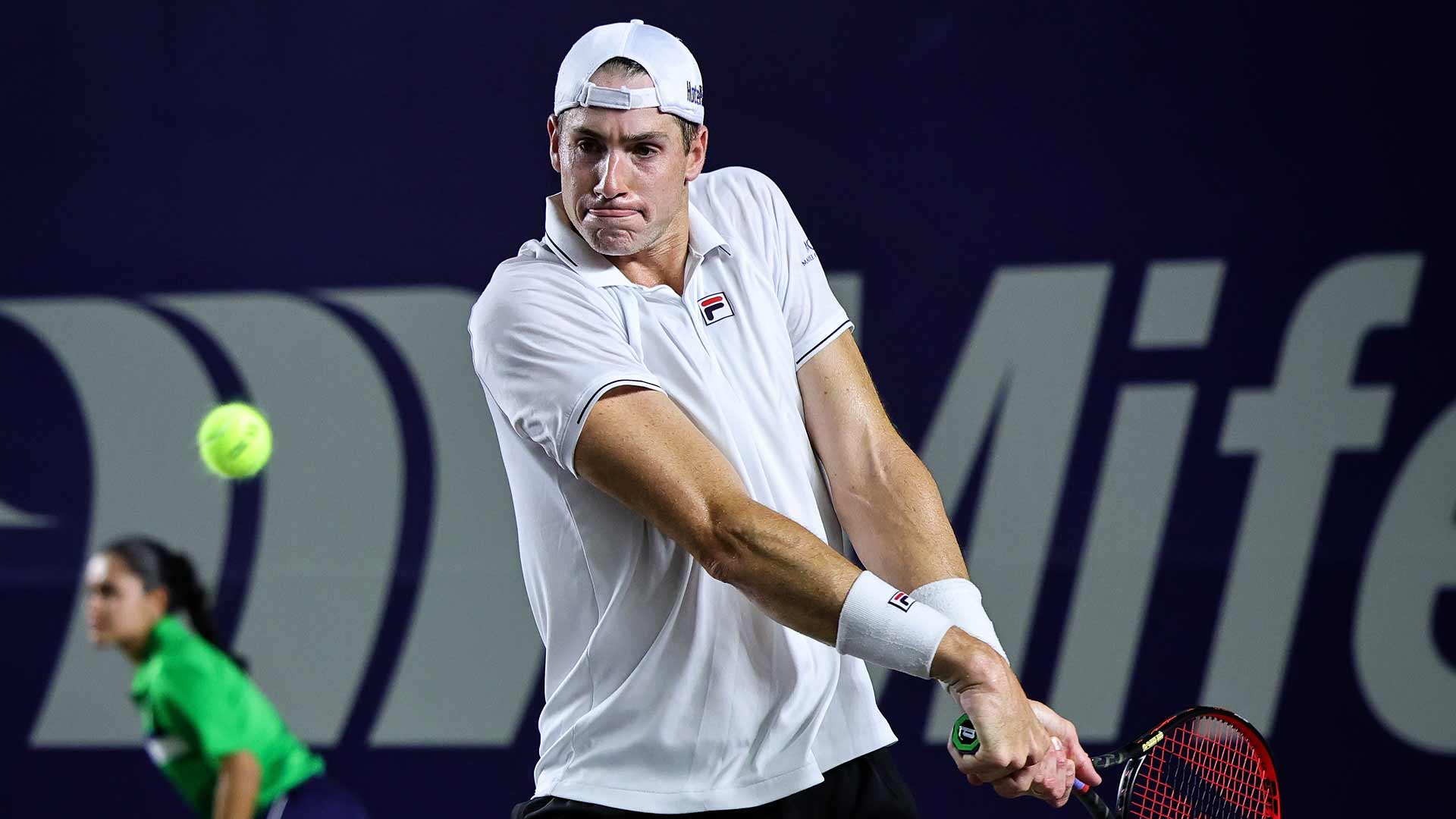 Isner Beats Hijikata, Sets Tsitsipas Clash In Los Cabos ATP Tour Tennis