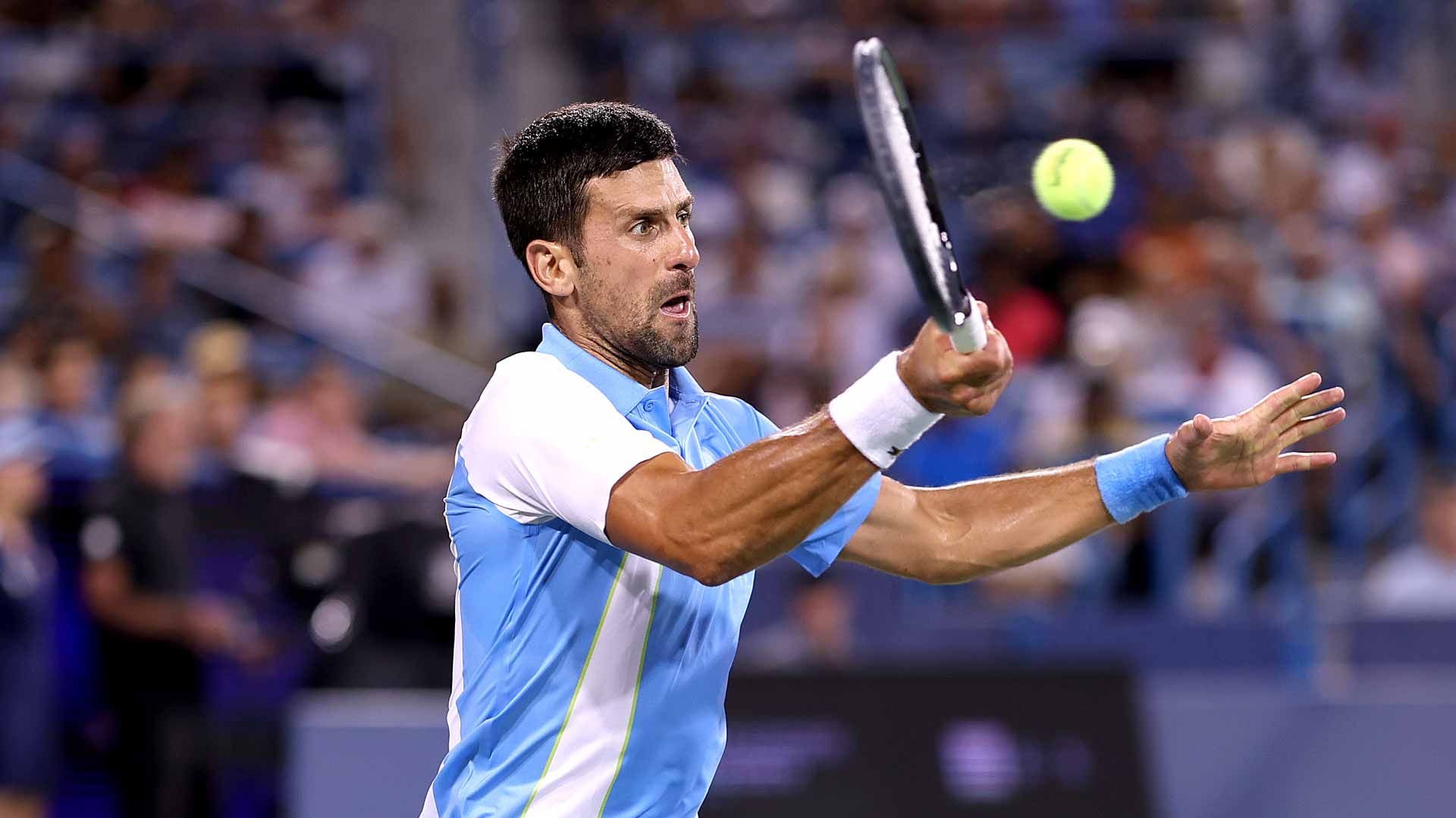 Novak Djokovic Defeats Alexander Zverev in Cincinnati ATP Tour Tennis