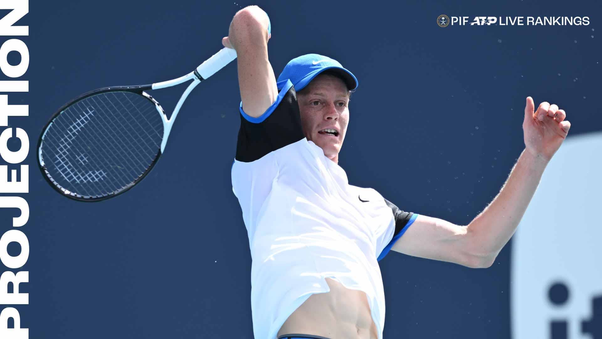 Jannik Sinner is two wins from reaching a career-high PIF ATP Ranking.