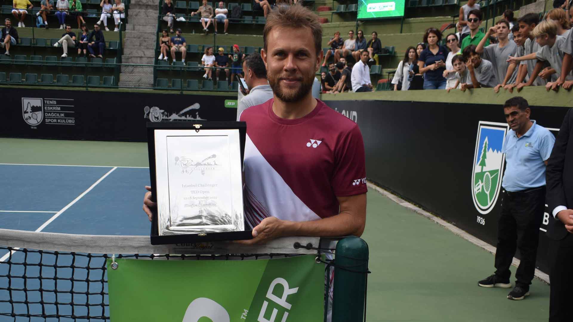 Radu Albot captures the title in Istanbul, Turkey.