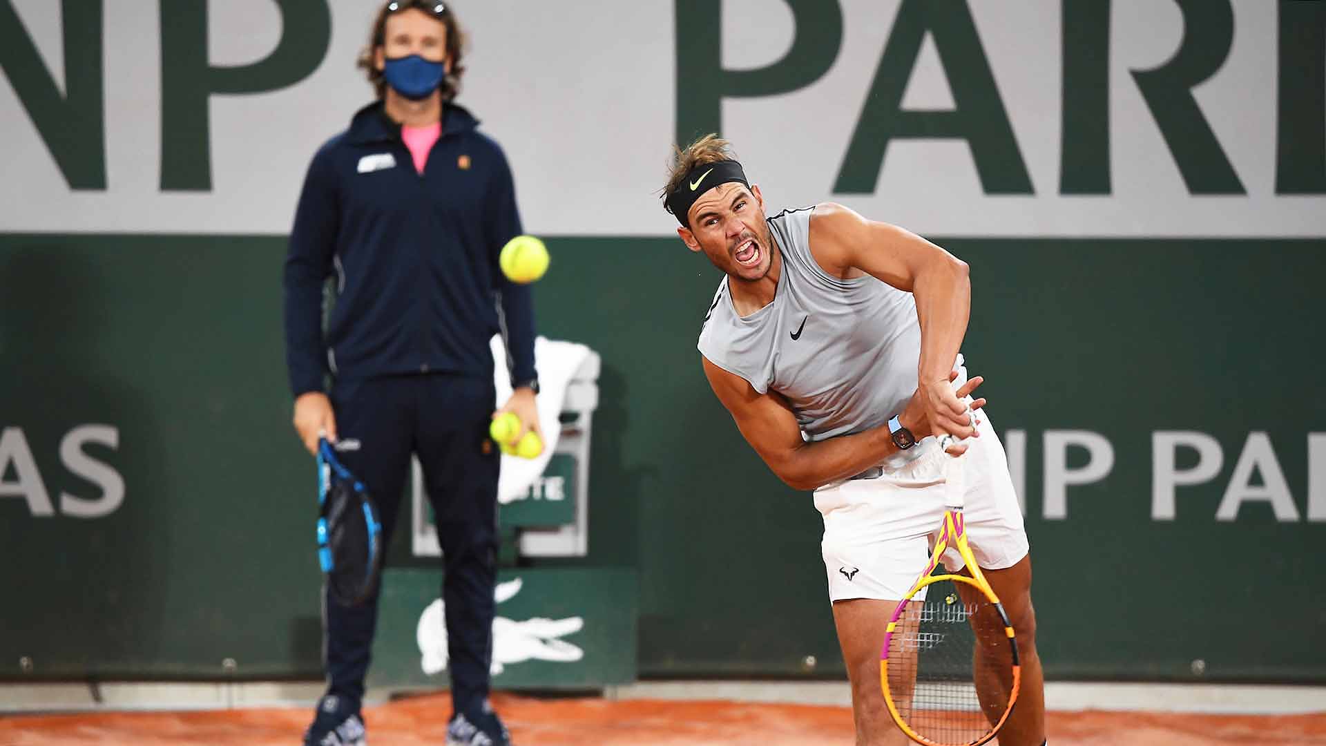 Rafael Nadal is attempting to capture a record-equalling 20th Grand Slam title at Roland Garros.