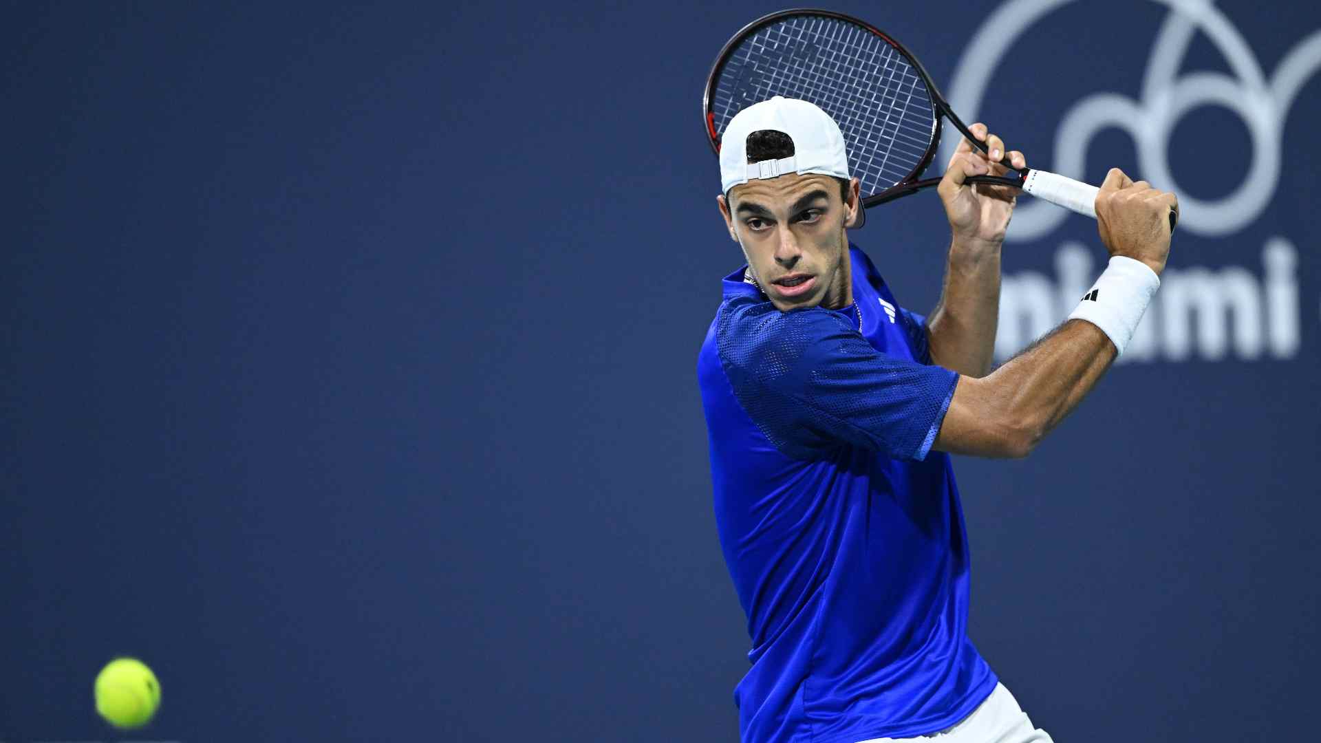 Francisco Cerúndolo derrota a Lorenzo Sonego en octavos de final del Masters 1000 de Miami.