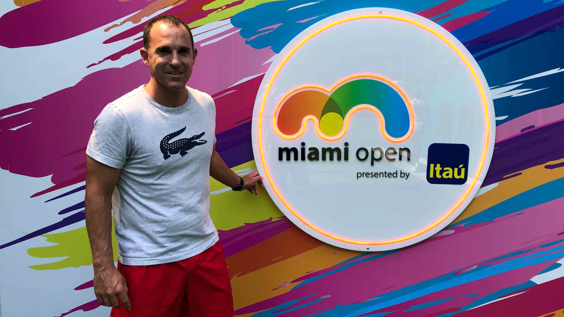 Alberto Martín es desde principios de temporada el segundo entrenador en el equipo de Andrey Rublev.