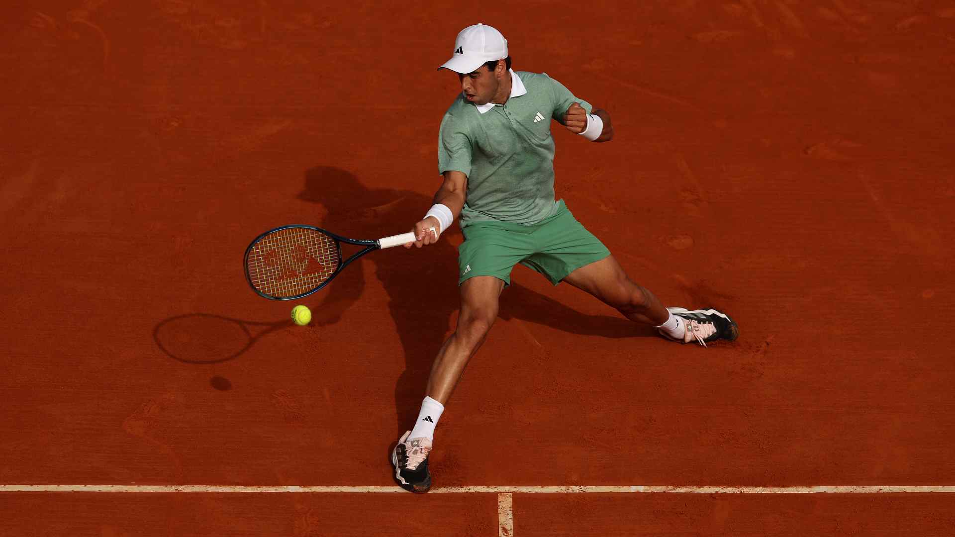 Jaume Munar debuta con triunfo en Roma 2024.