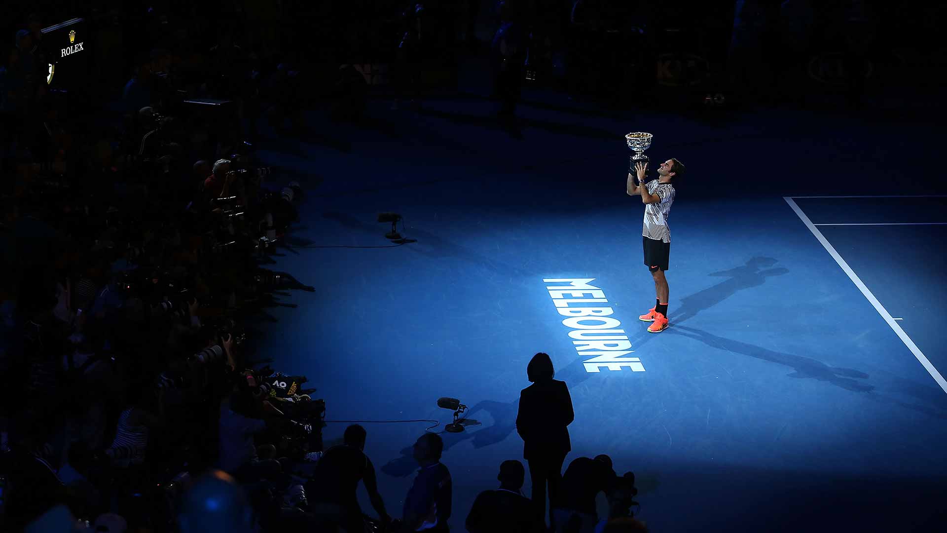 Roger Federer is a man in demand after winning his 18th major title in Melbourne.